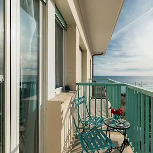 Casa Acqua Marina - 1 Min From The Sea, Wi-fi & Air Conditioning, Sea View Balcony Appartamento Bordighera